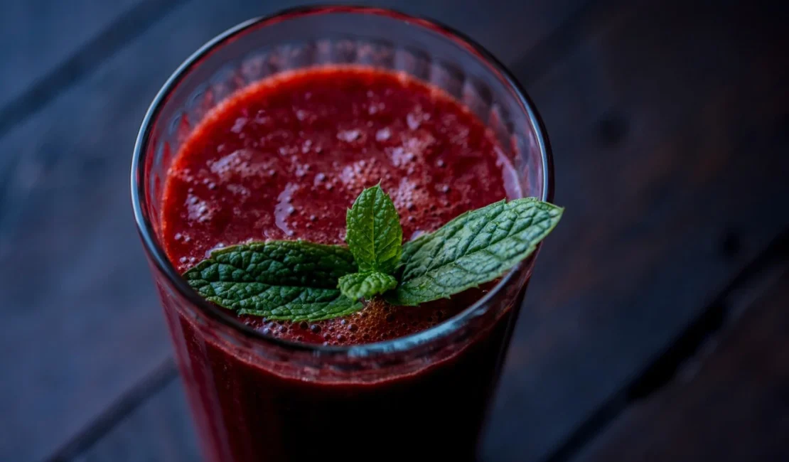 Fresh beetroot juice that may help support liver health and reduce fatty liver naturally